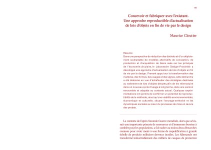 Quel futur pour le design ? Quel design pour le futur ?