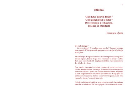 Quel futur pour le design ? Quel design pour le futur ?