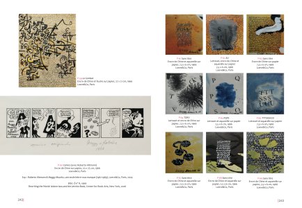 Œuvres lettristes (1963-2025)