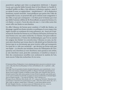 En l'absence de bornes