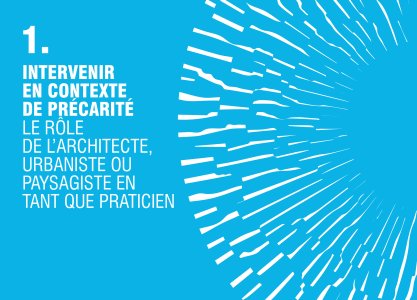 Les architectes au défi de la précarité