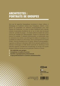 Architectes : portraits de groupes