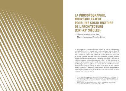 Architectes : portraits de groupes