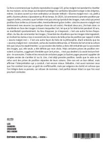 Cent prises de position et œuvres malgré moi