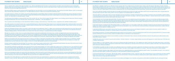 It's Proof That Counts