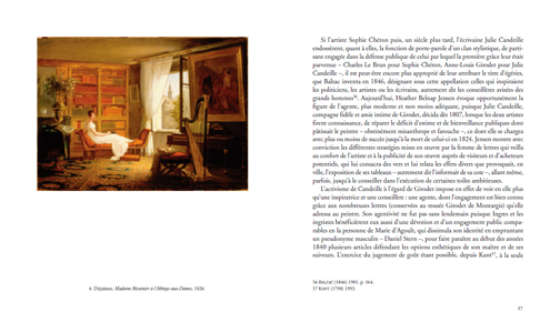 Plumes et Pinceaux – Discours de femmes sur l'art en Europe (1750-1850)