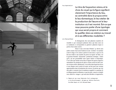 Conversation avec Lili Reynaud-Dewar, avant Ceci est ma maison, Magasin, Grenoble, 2012