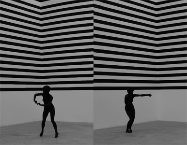 Conversation avec Lili Reynaud-Dewar, avant Ceci est ma maison, Magasin, Grenoble, 2012