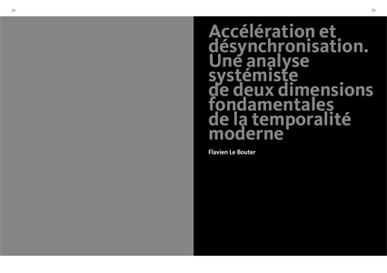 Architecture et temps