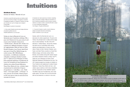 Biennale de Lyon 2011 Tome 2 – Veduta / Résonance