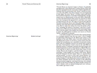 French Theory and American Art