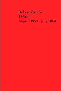 Robert Overby - 336 to 1 - August 1973-July 1969