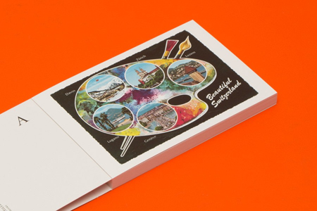 The Artist's Palette Alphabet (cartes postales)