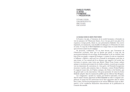 Cahiers Charles Fourier