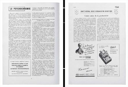 Vertige des correspondances