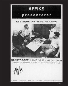 Hello, my name is Jens Haaning