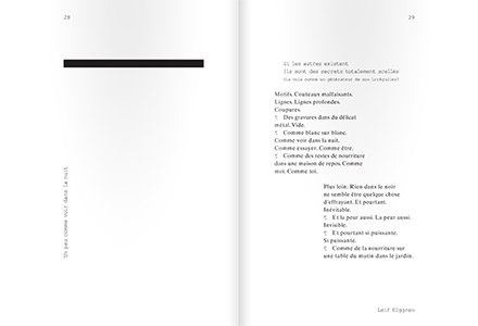 Un peu comme voir dans la nuit (+ CD)