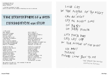 L'exposition d'un film