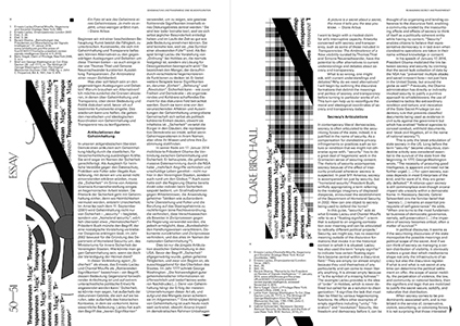 Transparenzen / Transparencies