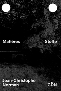 Jean-Christophe Norman - Matières – Stoffe