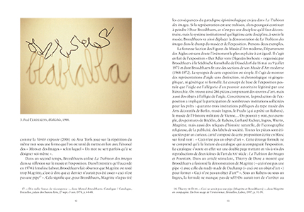 La tentation littéraire de l'art contemporain