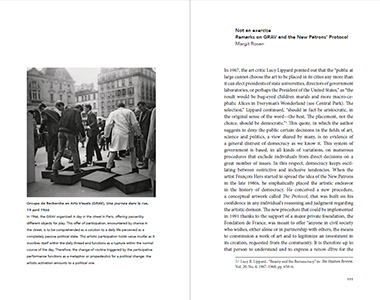 Reclaiming Art / Reshaping Democracy