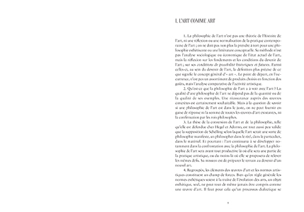 Notes pour un art futur