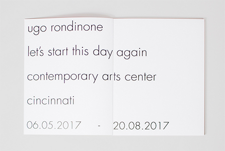 Let's Start This Day Again