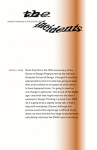 Peter G. Rowe - Design Thinking in the Digital Age