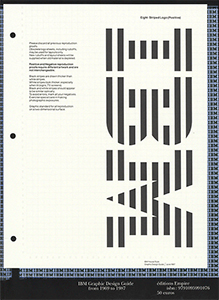 IBM - Graphic Design Guide from 1969 to 1987