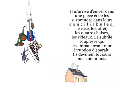 At home she's a tourist