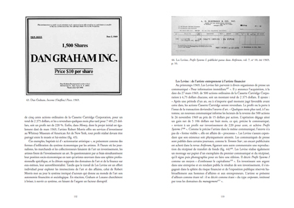 L'économie à l'épreuve de l'art