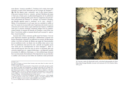 Saisis par la préhistoire