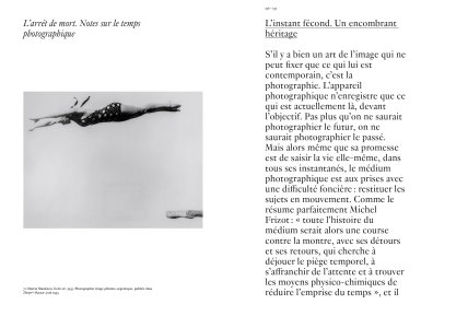 Le contemporain, l'intempestif et l'imminent