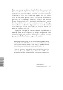 Erik Satie en notes et en mots