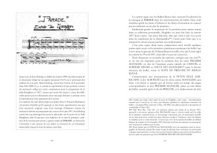 Erik Satie en notes et en mots