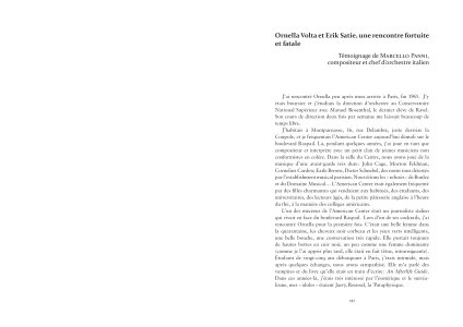 Erik Satie en notes et en mots