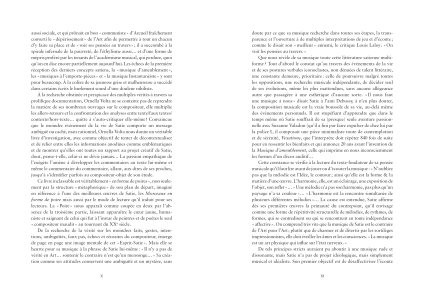 Erik Satie en notes et en mots