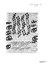 Poésies expérimentales