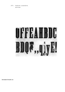 Poésies expérimentales