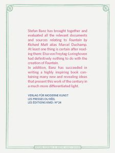 Marcel Duchamp: Richard Mutt\'s Fountain
