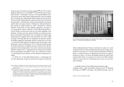 La Spatialisation du dessin dans l'art américain des années 1960 et 1970