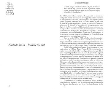 This Is My Body, My Body Is Your Body, My Body Is The Body of the Word