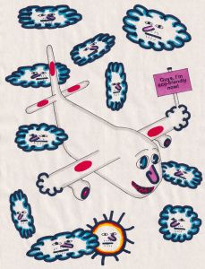 Erlend Peder Kvam - Drawings of People with Signs