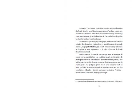Antonin Artaud torturé par les psychiatres