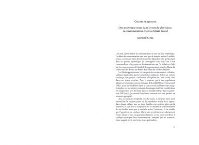 La vie sociale des choses