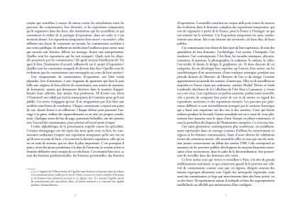 Paroles de commissaires