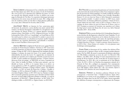 Paroles de commissaires