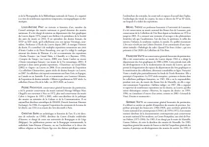 Paroles de commissaires