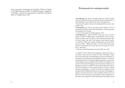 Événements de contemporanéité et autres écrits sur l'art au XXe siècle